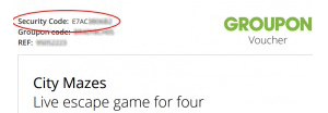 Groupon Code 
